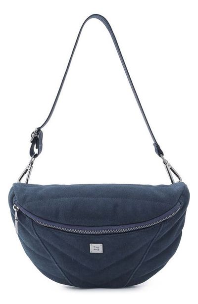 THINK ROYLN THINK ROYLN Little Runaway Suede Leather Belt Bag