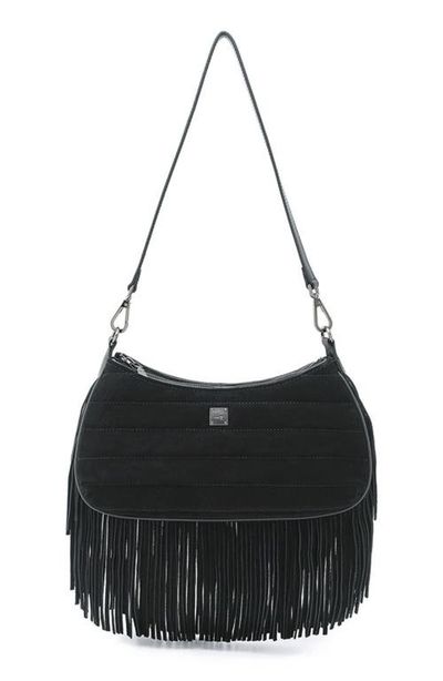 THINK ROYLN THINK ROYLN Maverick Fringe Leather Crossbody Bag