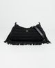 Think Royln Think Royln Maverick Fringe Suede Crossbody Bag Black Suede One - 3