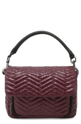 THINK ROYLN THINK ROYLN The Muse Moto Quilting Flap Shoulder Bag