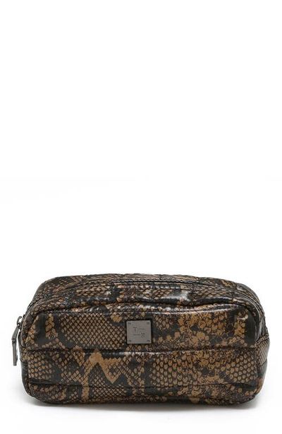 THINK ROYLN THINK ROYLN Touch-Up Carryall Essentials Faux Leather Pouch