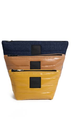 Think Royln Think Royln Travel Bag Trio Dark Denim/Glossy Nude One