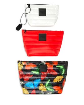 Think Royln Think Royln Travel Trio Nylon Pouch Kit, Set of 3