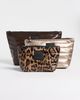 Think Royln Think Royln Travel Trio Pouches Glossy Chocolate/Pearl Cashmere One - 2