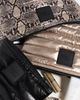 Think Royln Think Royln Travel Trio Pouches Python/Pearl Cashmere/Black One - 4