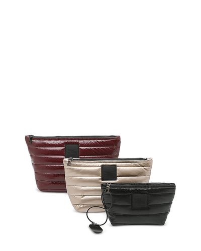 Think Royln Think Royln Travel Trio Quilted Organizational Pouches