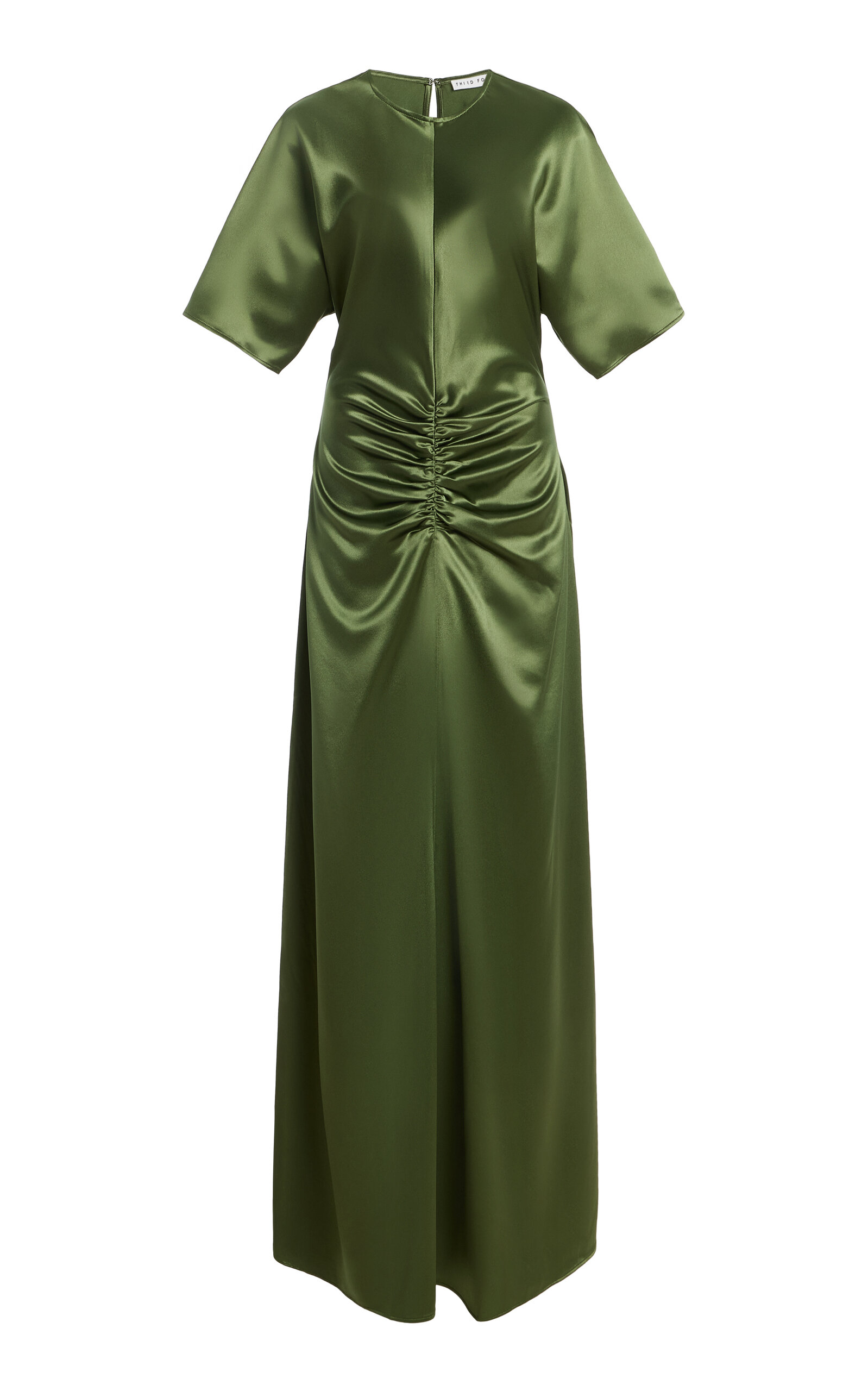 Third Form Third Form Anchored Satin Maxi Dress