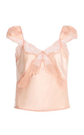 Third Form Third Form Exclusive LaceTrimmed Satin Camisole Top
