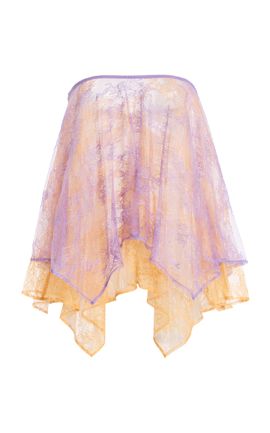 Third Form Third Form Reflect Strapless Lace Top