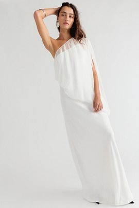 THIRD FORM THIRD FORM Solstice One-Shoulder Maxi Dress