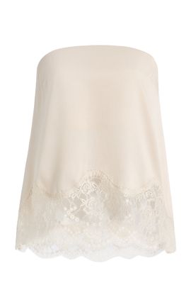 Third Form Third Form Visions Lace Strapless Top