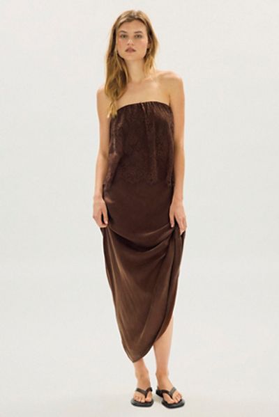 THIRD FORM THIRD FORM Visions Strapless Maxi Dress