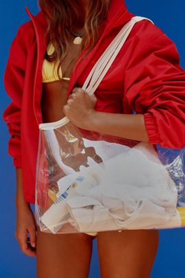 Thirty Years Thirty Years Jelly Clear Tote in Clear, Women's at Urban Outfitters