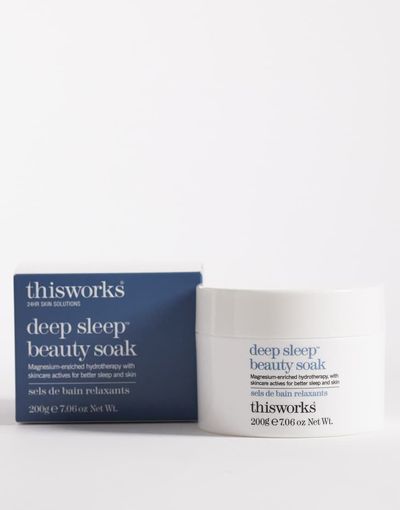 this works This Works Deep Sleep Beauty Bath Soak Salts 200ml-No color