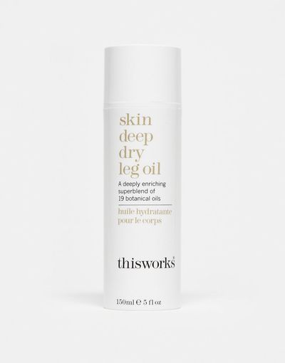 this works This Works Skin Deep Dry Leg Oil 150ml-No color