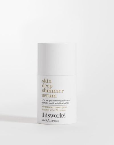 this works This Works Skin Deep Shimmer Serum 50ml-No color