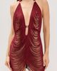 Thistle and Spire Thistle and Spire Fringe Benefits Slip Ruby - 2