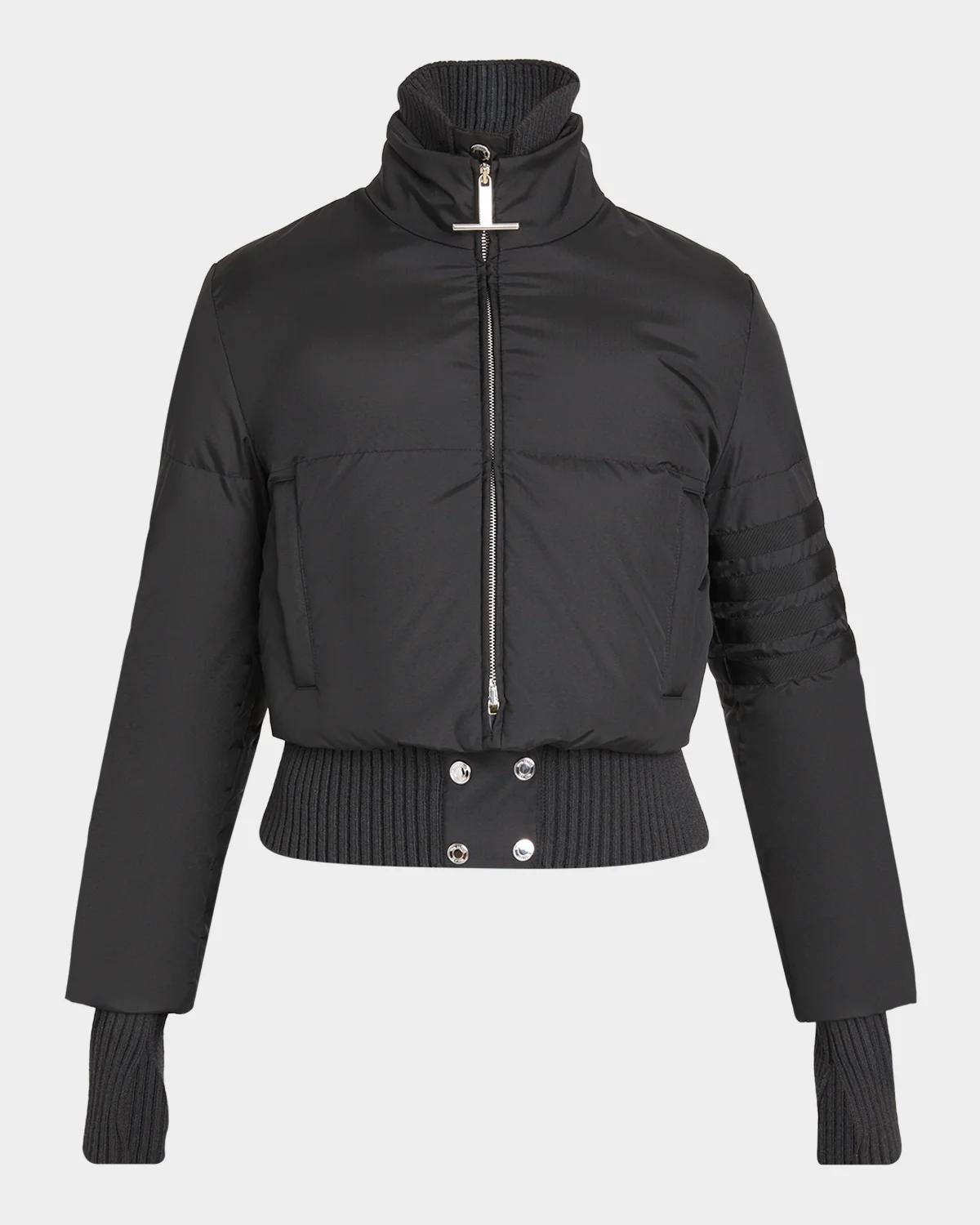 Thom Browne Cropped Tech Down Jacket