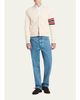 Thom Browne Men's Cotton and Linen 4-Bar Sleeve Cardigan - 2