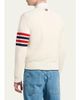 Thom Browne Men's Cotton and Linen 4-Bar Sleeve Cardigan - 3