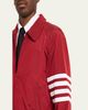 Thom Browne Men's Ripstop 4-Bar Full-Zip Jacket - 5