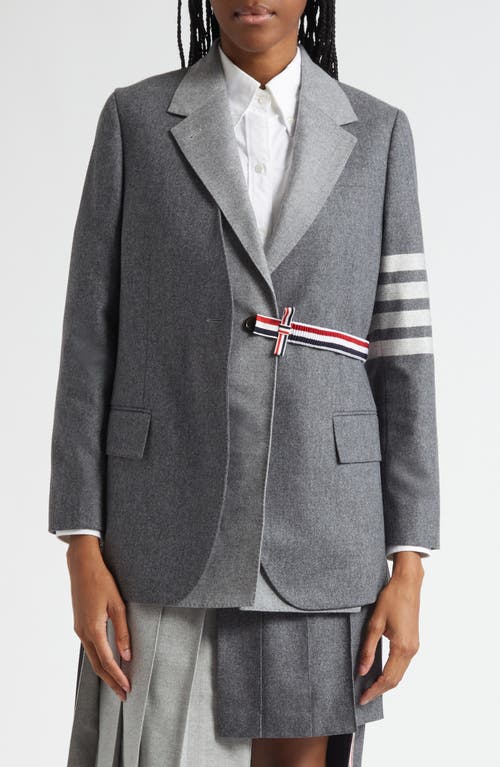 Thom Browne Thom Browne 4-Bar 2-in-1 Wool & Cashmere Sport Coat