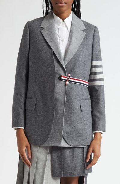 Thom Browne Thom Browne 4-Bar 2-in-1 Wool & Cashmere Sport Coat