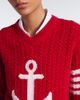 Thom Browne Thom Browne 4-Bar cable-knit virgin wool sweater - 3