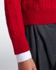 Thom Browne Thom Browne 4-Bar cable-knit virgin wool sweater - 4