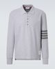 Thom Browne Thom Browne 4-Bar cotton piqué polo shirt - 1