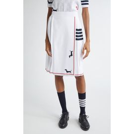 Thom Browne Thom Browne 4-Bar Pleated Hector
