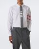 Thom Browne Thom Browne 4-Bar striped cotton Oxford shirt - 3