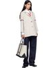 Thom Browne Thom Browne Beige Salt & Pepper Cotton Canvas Oversized Tool Tote - 4