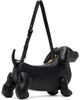 Thom Browne Thom Browne Black Baby Hector Pebble Grain Leather Bag - 2