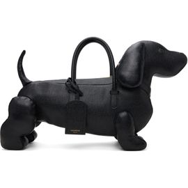Thom Browne Thom Browne Black Hector Pebble Grain Leather Bag