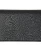 Thom Browne Thom Browne Black Pebble Grain Business Card Holder - 1