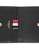 Thom Browne Thom Browne Black Pebble Grain Business Card Holder - 3