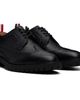 Thom Browne Thom Browne Black Pebble Grain Leather Longwing Brogues - 4