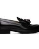 Thom Browne Thom Browne Black Polished Calf Tassel Loafers - 1