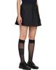 Thom Browne Thom Browne Black Ripstop Pleated Miniskirt - 2