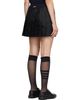 Thom Browne Thom Browne Black Ripstop Pleated Miniskirt - 3