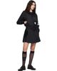 Thom Browne Thom Browne Black Ripstop Pleated Miniskirt - 4