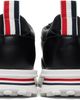 Thom Browne Thom Browne Black Soft Nappa RWB Tech Runner Sneakers - 2