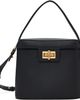 Thom Browne Thom Browne Black Soft Pebble Grain Box Bag - 1