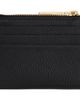 Thom Browne Thom Browne Black Soft Pebble Grain Zip Top Card Holder - 2