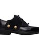 Thom Browne Thom Browne Black Soft Spazzolato Micro Sole Saddle Derbys - 1