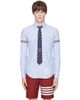 Thom Browne Thom Browne Blue Armband Oxford Shirt - 1