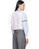 Thom Browne Thom Browne Blue Funmix Pinstripe Oxford Shirt - 3