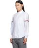Thom Browne Thom Browne Blue Funmix Pinstripe Oxford Shirt - 4