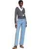 Thom Browne Thom Browne Blue Selvedge Denim Jeans - 4